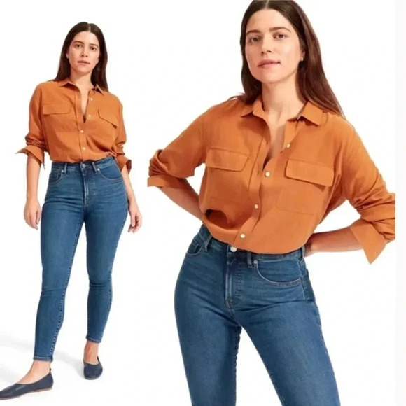 Everlane The Curvy‎ Authentic Stretch High Rise Skinny Jean - Picture 1 of 8